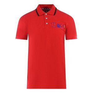Aquascutum Mens London 1851 Polo Shirt / Red